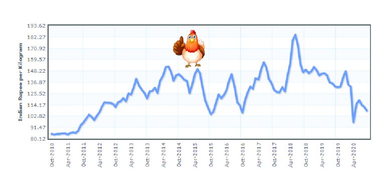 Poultry chicken graph